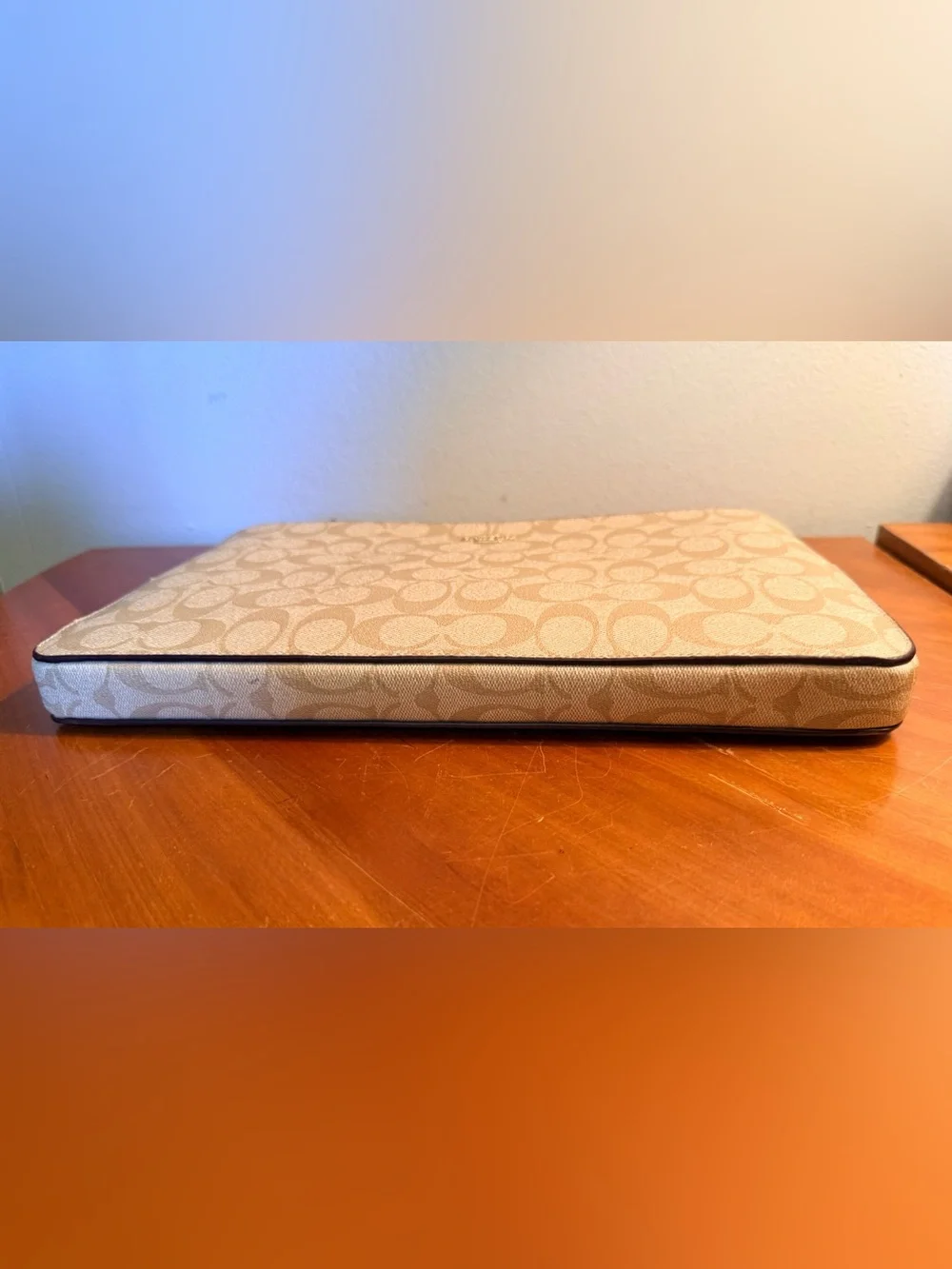 Coach Laptop Signature Canvas 13” Sleeve